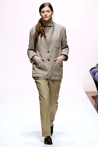 Margaret Howell, Fall/Winter 2012. London Fashion Week 2012. [Photo by Ian Gavan/Getty Images]