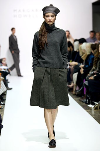Margaret Howell, Fall/Winter 2012. London Fashion Week 2012. [Photo by Ian Gavan/Getty Images]