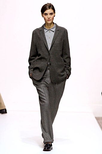 Margaret Howell, Fall/Winter 2012. London Fashion Week 2012. [Photo by Ian Gavan/Getty Images]