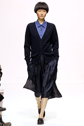 Margaret Howell, Fall/Winter 2012. London Fashion Week 2012. [Photo by Ian Gavan/Getty Images]