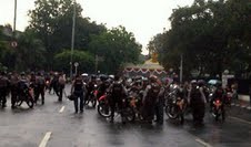 Lalu Lintas di Gambir Kembali Normal