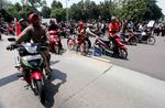 Massa PDIP Hanya 30 Menit Demo di Istana