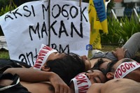 Aksi mogok makan akan dilakukan hingga 1 April mendatang. Namun jika tanggal 29 Maret diputuskan harga BBM tidak jadi naik, maka massa dari PMII tersebut akan membubarkan diri.