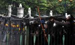 Gas Air Mata vs Bom Molotov di Gambir