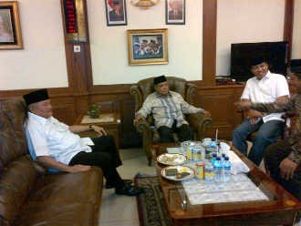 Alex-Nono Minta Restu ke PBNU