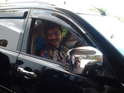 Pajero Sport Andi Mallarangeng Dipasangi Alat Penghemat BBM