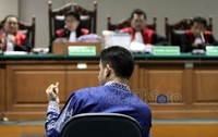 Hambalang itu adalah program mercusuar. Tidak hanya sekadar proyek Kemenpora, tapi juga nasional. Dan anggarannya sudah ada pada APBN 2010, ujar Nazar. (Foto: Ramses/detikFoto)