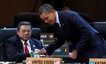 SBY-Obama Makin Akrab di Seoul