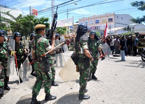 Mabes TNI Cek Insiden Tembakan Peringatan di Makassar