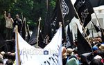 Demo BBM, Massa HTI Geruduk Istana