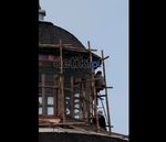 Puncak Kubah Gereja Tua Gambir Diperbaiki