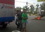 Demo Tolak Kenaikan BBM, Mobil Pertamina Disandera