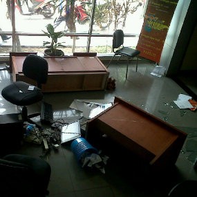 Polisi Tahan Lima Pria Penyerang Kantor Adira
