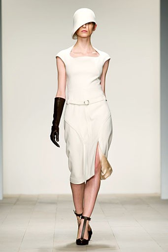 Marios Schwab, Fall/Winter 2012. London Fashion Week 2012. [Photo by Ian Gavan/Getty Images]