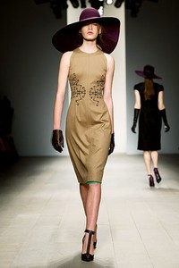 Marios Schwab, Fall/Winter 2012. London Fashion Week 2012. [Photo by Ian Gavan/Getty Images]