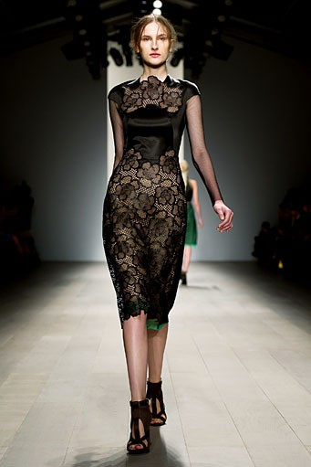 Marios Schwab, Fall/Winter 2012. London Fashion Week 2012. [Photo by Ian Gavan/Getty Images]