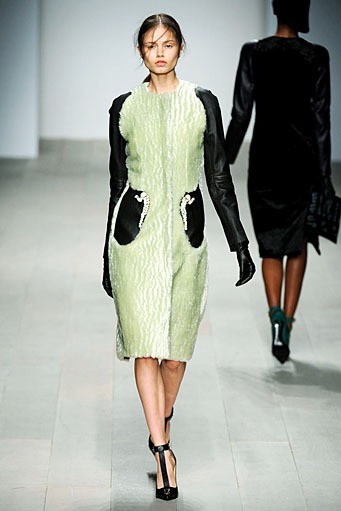 Marios Schwab, Fall/Winter 2012. London Fashion Week 2012. [Photo by Ian Gavan/Getty Images]