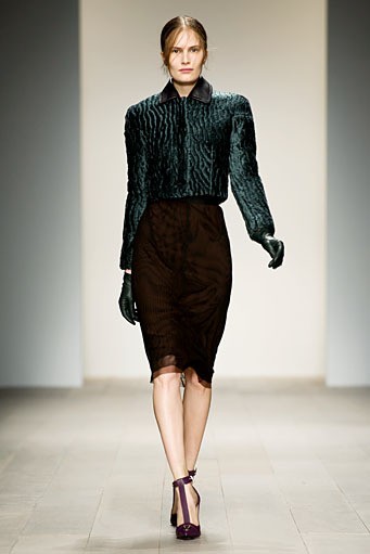 Marios Schwab, Fall/Winter 2012. London Fashion Week 2012. [Photo by Ian Gavan/Getty Images]