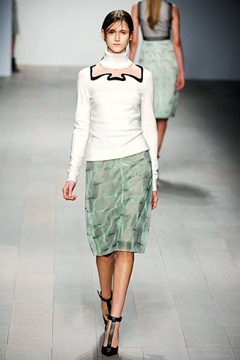 Marios Schwab, Fall/Winter 2012. London Fashion Week 2012. [Photo by Ian Gavan/Getty Images]