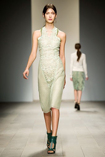 Marios Schwab, Fall/Winter 2012. London Fashion Week 2012. [Photo by Ian Gavan/Getty Images]