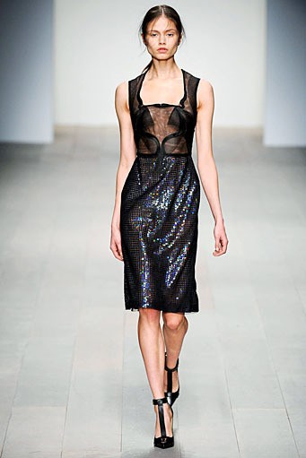 Marios Schwab, Fall/Winter 2012. London Fashion Week 2012. [Photo by Ian Gavan/Getty Images]