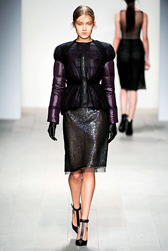 Marios Schwab, Fall/Winter 2012. London Fashion Week 2012. [Photo by Ian Gavan/Getty Images]