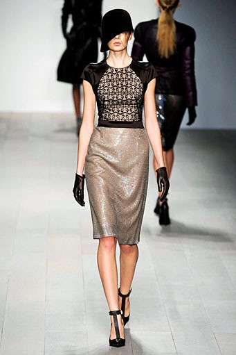 Marios Schwab, Fall/Winter 2012. London Fashion Week 2012. [Photo by Ian Gavan/Getty Images]