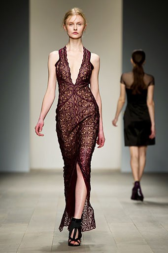 Marios Schwab, Fall/Winter 2012. London Fashion Week 2012. [Photo by Ian Gavan/Getty Images]