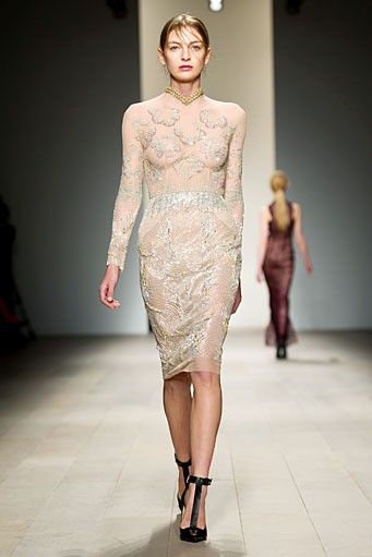 Marios Schwab, Fall/Winter 2012. London Fashion Week 2012. [Photo by Ian Gavan/Getty Images]