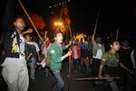 Polisi vs Demonstran di Gatsu