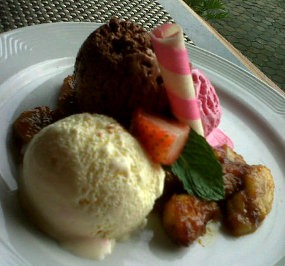 Sensasi Lembut dan Manis Banana Flambee