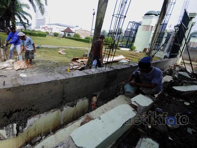 Perbaikan Pagar DPR Telan Rp 200 Juta