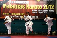Pelatnas tersebut diikuti oleh 36 karateka terbaik hasil dari seleksi nasional karate pada 11 maret lalu.