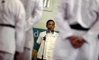Pelatnas Karate dibuka oleh Ketua Umum PB FORKI, Hendardji Soepandji.