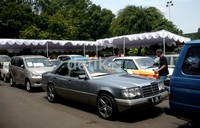 Sekitar 130 pemilik mobil memperdagangkan mobil bekasnya di sini. Dadan/detikOto.