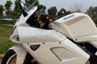 Demi mewujudkan bodi yang kokoh ditempelkan plat qalvanis 0,8 mm. Seperti bagian Tangki, Swing Arm, Fairing.