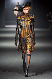 John Galliano. Fall/Winter 2012. Paris Fashion Week 2012. [Photo by Pascal Le Segretain/Getty Images]