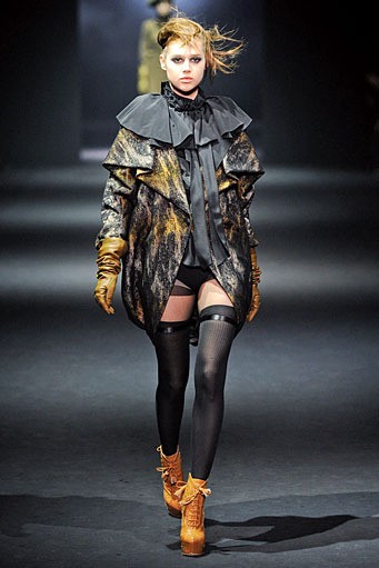 John Galliano. Fall/Winter 2012. Paris Fashion Week 2012. [Photo by Pascal Le Segretain/Getty Images]