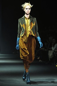 John Galliano. Fall/Winter 2012. Paris Fashion Week 2012. [Photo by Pascal Le Segretain/Getty Images]