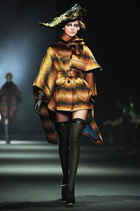 John Galliano. Fall/Winter 2012. Paris Fashion Week 2012. [Photo by Pascal Le Segretain/Getty Images]