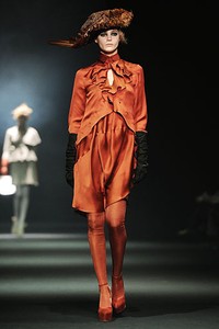 John Galliano. Fall/Winter 2012. Paris Fashion Week 2012. [Photo by Pascal Le Segretain/Getty Images]