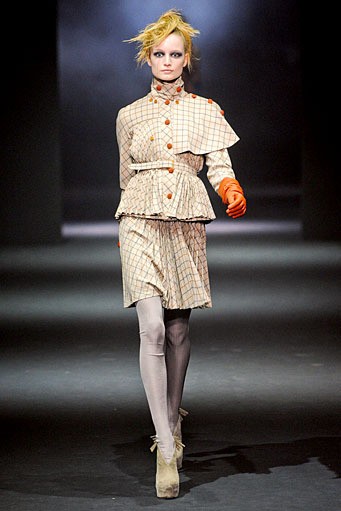 John Galliano. Fall/Winter 2012. Paris Fashion Week 2012. [Photo by Pascal Le Segretain/Getty Images]