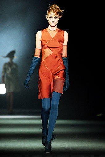 John Galliano. Fall/Winter 2012. Paris Fashion Week 2012. [Photo by Pascal Le Segretain/Getty Images]