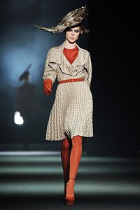 John Galliano. Fall/Winter 2012. Paris Fashion Week 2012. [Photo by Pascal Le Segretain/Getty Images]