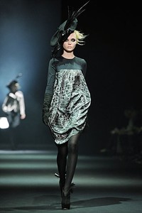 John Galliano. Fall/Winter 2012. Paris Fashion Week 2012. [Photo by Pascal Le Segretain/Getty Images]