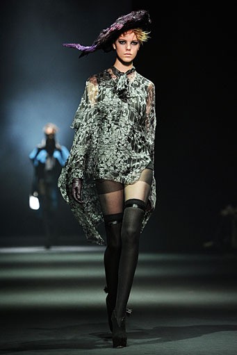John Galliano. Fall/Winter 2012. Paris Fashion Week 2012. [Photo by Pascal Le Segretain/Getty Images]