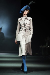 John Galliano. Fall/Winter 2012. Paris Fashion Week 2012. [Photo by Pascal Le Segretain/Getty Images]