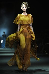 John Galliano. Fall/Winter 2012. Paris Fashion Week 2012. [Photo by Pascal Le Segretain/Getty Images]