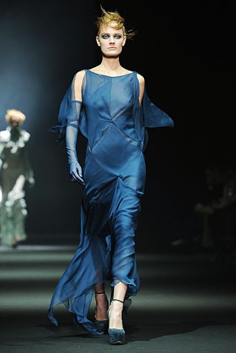 John Galliano. Fall/Winter 2012. Paris Fashion Week 2012. [Photo by Pascal Le Segretain/Getty Images]