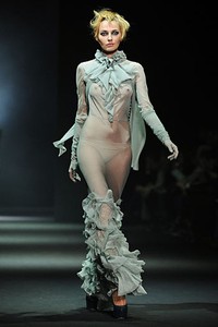 John Galliano. Fall/Winter 2012. Paris Fashion Week 2012. [Photo by Pascal Le Segretain/Getty Images]